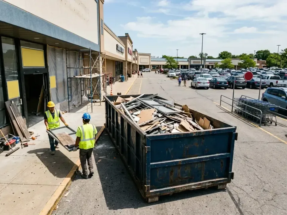 retail-store-renovation-debris-003 — frequently asked questions, Roll-off Dumpster Rentals in Lancaster, WI